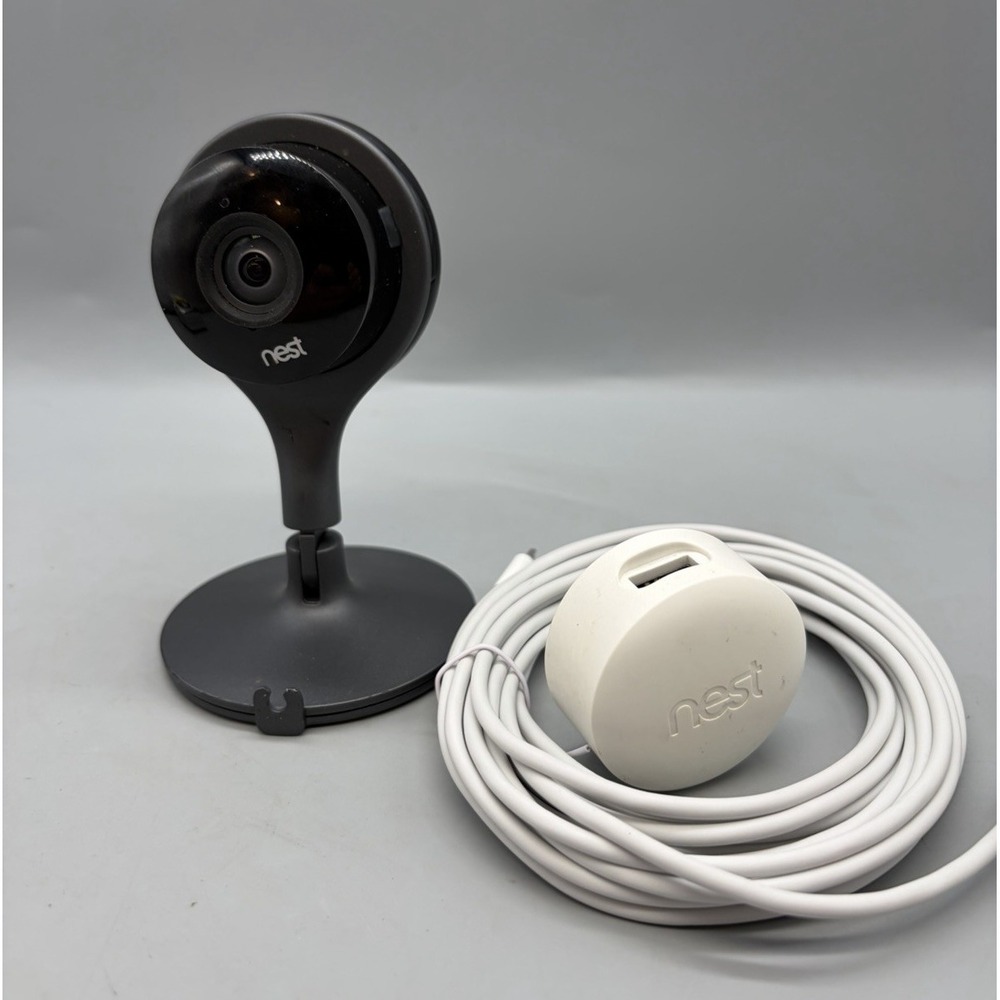 Google Nest Cam (NC1102ES) Indoor Security Camera Black A0005 - Tested